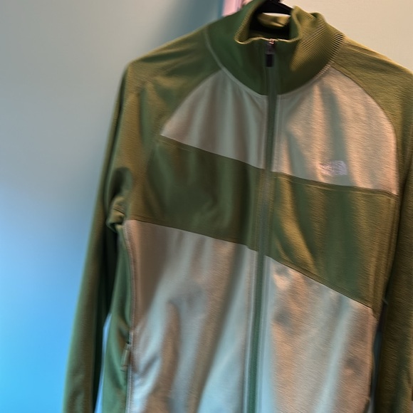 North Face Track Jacket - Size XL - Green - Picture 2 of 5